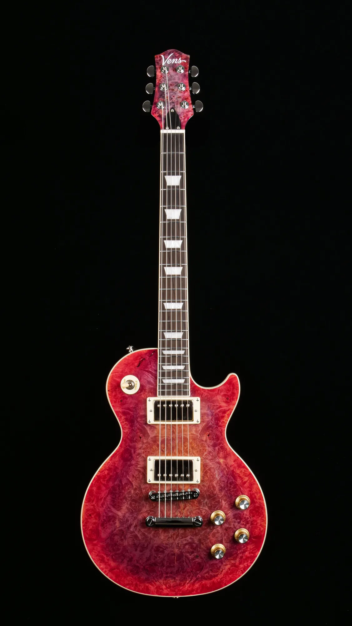 LP22-SMT-OR in Sakura Mist finish, full front view